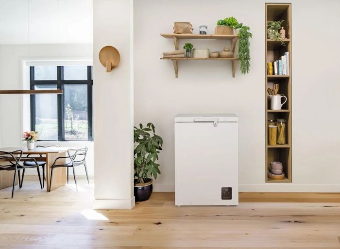 Морозильна скриня Gorenje, 141л, А+, ST, інверторн, Дисплей, білий