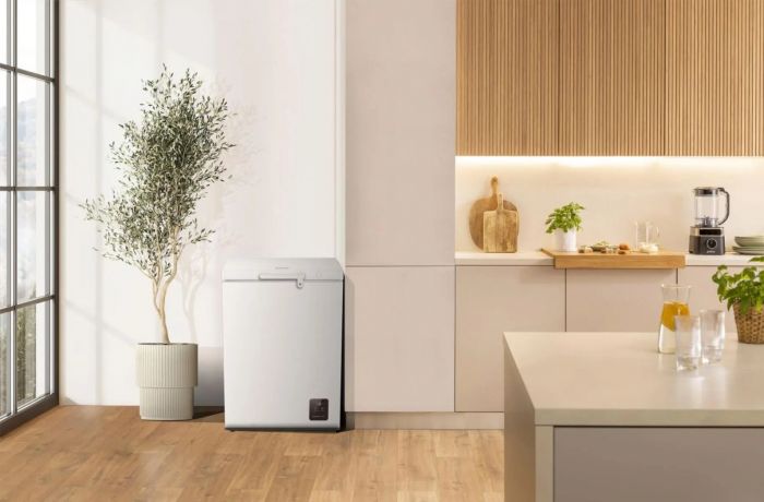 Морозильна скриня Gorenje, 141л, А+, ST, інверторн, Дисплей, білий