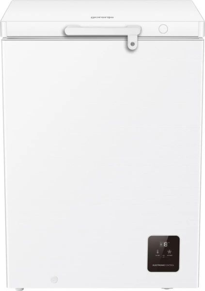 Морозильна скриня Gorenje, 141л, А+, ST, інверторн, Дисплей, білий