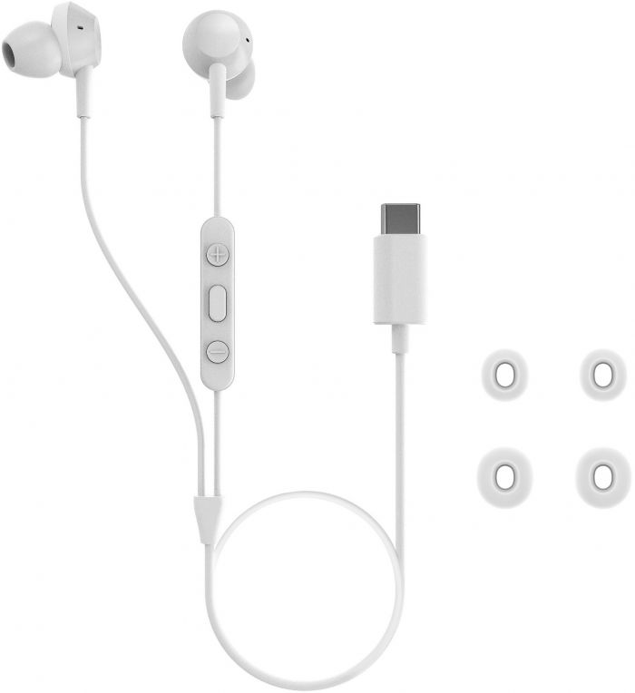 Навушники In-ear Philips TAE5008 Type-C, Mic, Білий