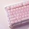 Клавіатура механічна GravaStar Mercury K1 80keys, GravaStar x Kailh Cheery Pink, EN, BT/WL/USB, Sakura Pink