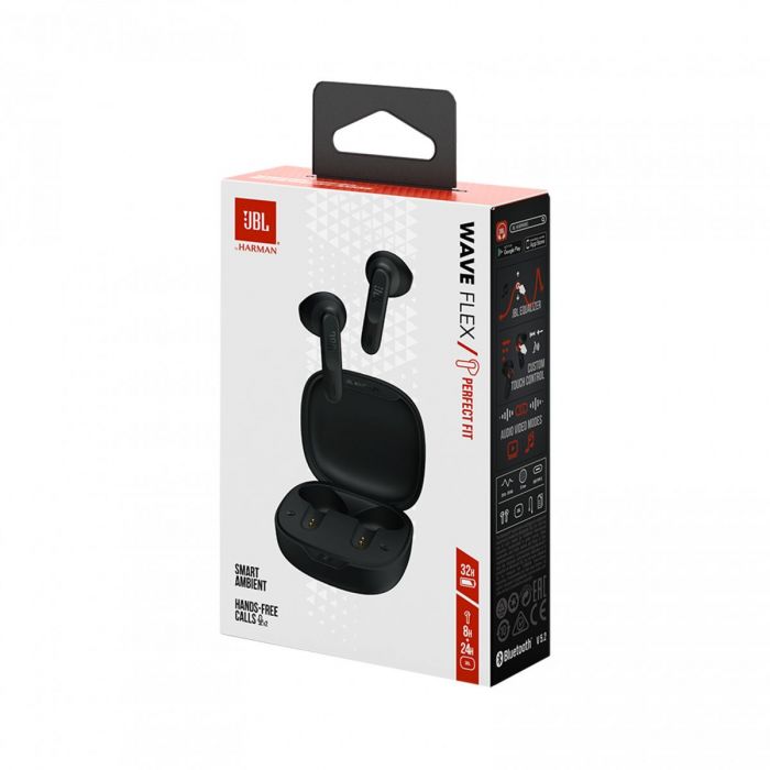 Навушники TWS JBL WAVE FLEX Чорний
