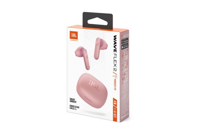 Навушники TWS JBL Wave Flex 2 Рожевий