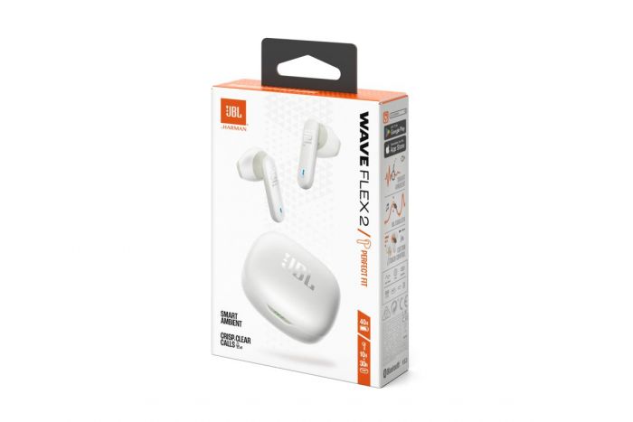 Навушники TWS JBL Wave Flex 2 Білий