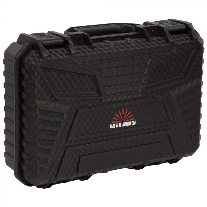 Перфоратор акумуляторний Vitals Master ARa 1812c BL Kit 18В акб 1х4.0А·год 1.7Дж 0-3000уд/хв 0-750об/хв IP21 ЗП 1.25кг