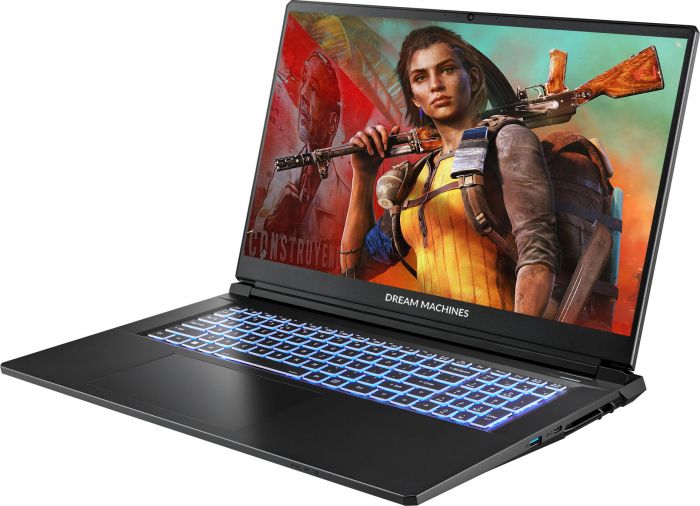 Ноутбук Dream Machines RT5060-17 17.3FHD IPS, AMD R7 H255, 32GB, F1TB, NVD5060-8, DOS, чорний