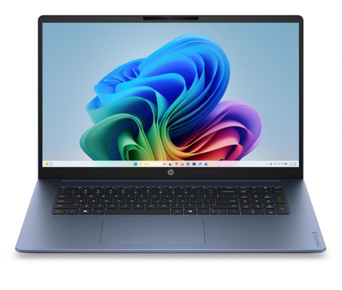 Ноутбук HP OmniBook 3 AI PC 17-dg0004ua 17.3" FHD IPS AG, Intel 7-350, 16GB, F512GB, UMA, DOS, синій