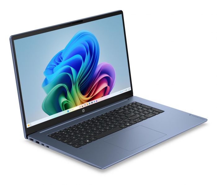 Ноутбук HP OmniBook 3 AI PC 17-dg0004ua 17.3" FHD IPS AG, Intel 7-350, 16GB, F512GB, UMA, DOS, синій