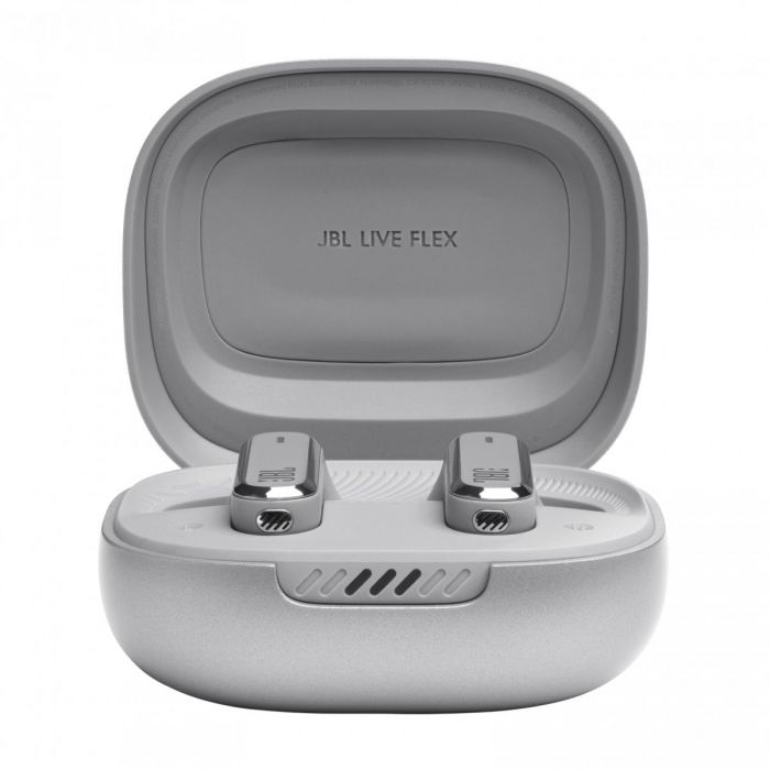 Навушники TWS JBL Live Flex Сріблястий