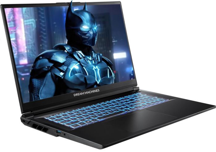 Ноутбук Dream Machines RG5070-17 17.3QHD IPS, Intel i9-14900HX, 32GB, F1TB, NVD5070-8, DOS, чорний
