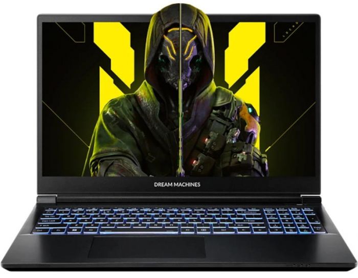 Ноутбук Dream Machines RG5070-15 15.6QHD IPS, Intel i9-14900HX, 32GB, F1TB, NVD5070-8, DOS, чорний