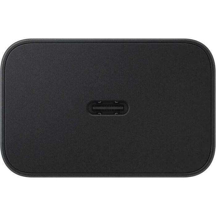 Зарядний пристрій бездротовий Samsung 25Вт Magnetic Wireless, адаптер 45Вт USB-C, сірий темний