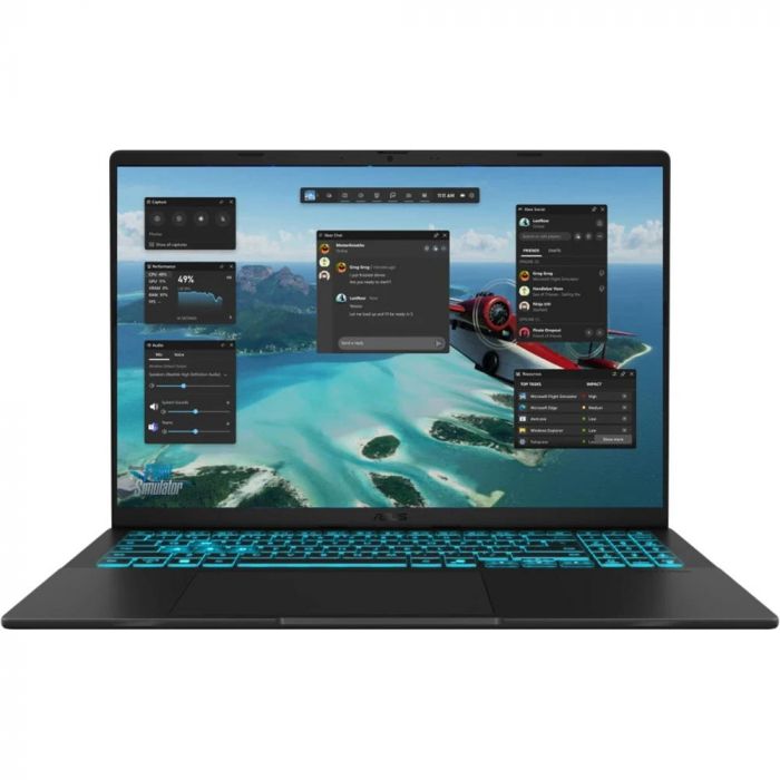 Ноутбук ASUS Vivobook V16 V3607VH-TK124 16" WUXGA, Intel 5 210H, 16GB, F512GB, NVD5050-8, NoOS, Чорний