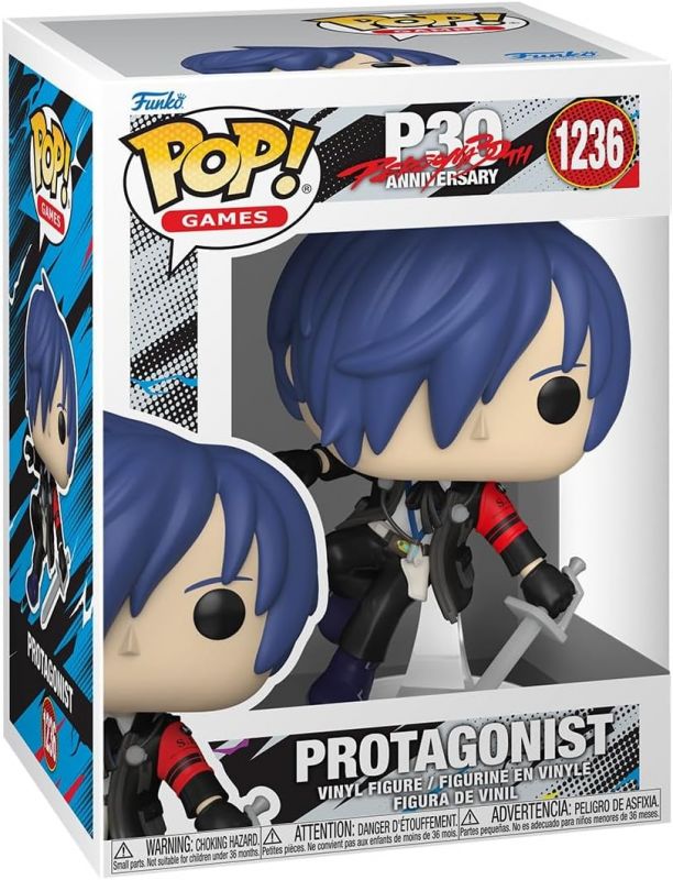 Фігурка Funko POP Games: Persona 3 - Male Protagonist (Makoto)