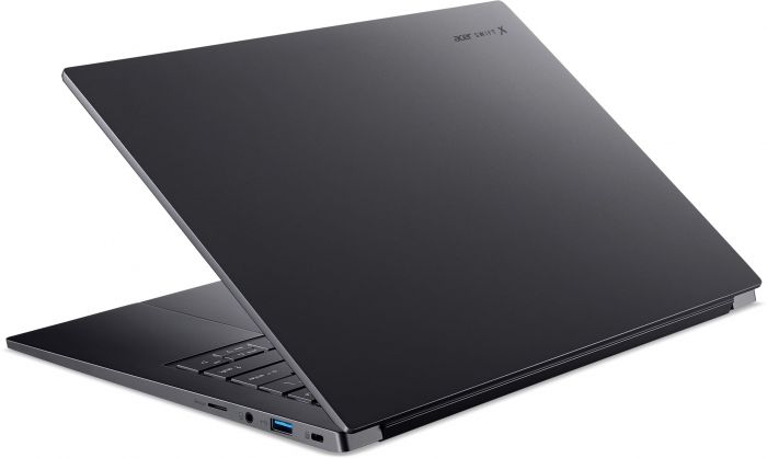 Ноутбук Acer Swift X 14 SFX14-73G 14.5" 2.8K OLED Touch, Intel U9-285H, 32GB, F1TB, NVD5070-8, Win11, сірий