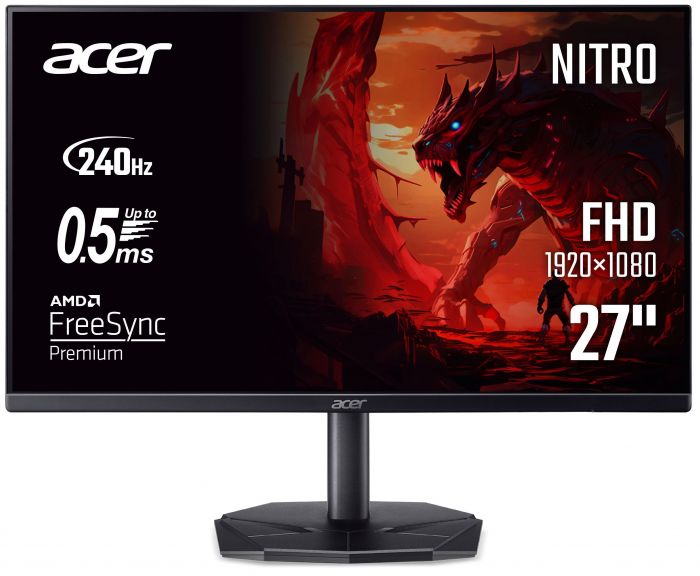 Монітор Acer 27"Nitro KG270W5bmiipx 2xHDMI, DP, MM, IPS, 260Hz, 1ms