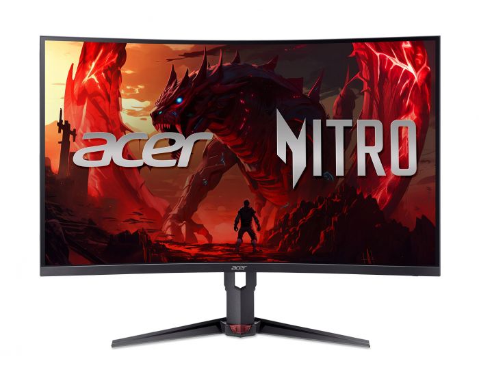 Монітор Acer 31.5" Nitro XZ323QUZ1bmiiprx 2xHDMI, DP, MM VA, 2560x1440, 280Hz, 1ms, CURVED
