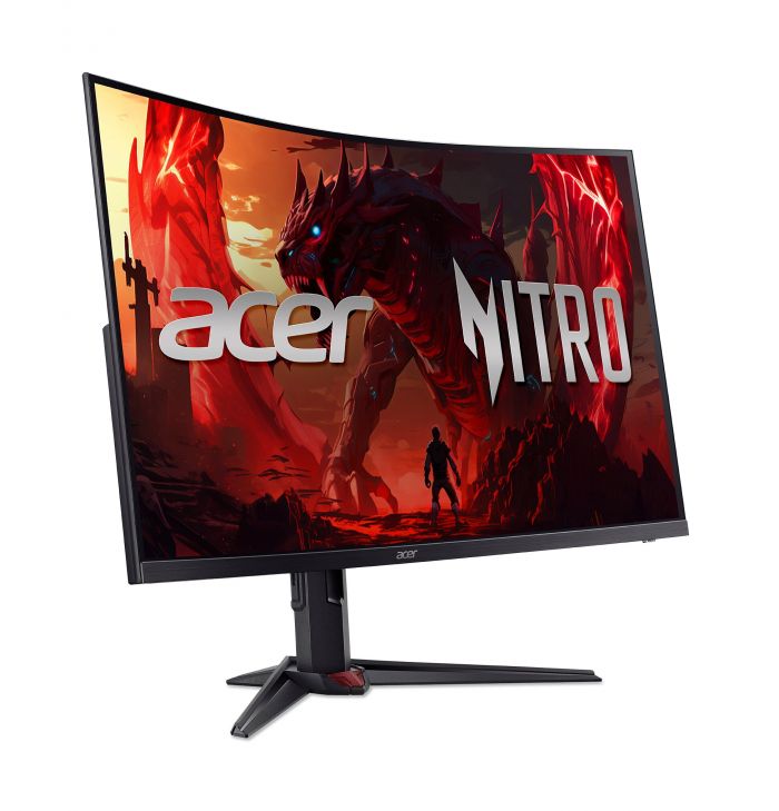 Монітор Acer 31.5" Nitro XZ323QUZ1bmiiprx 2xHDMI, DP, MM VA, 2560x1440, 280Hz, 1ms, CURVED