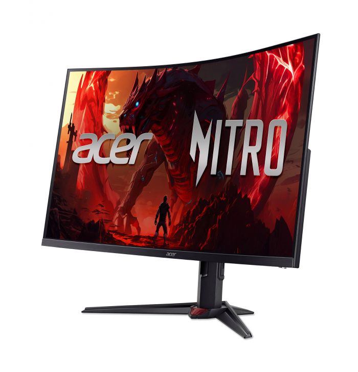 Монітор Acer 31.5" Nitro XZ323QUZ1bmiiprx 2xHDMI, DP, MM VA, 2560x1440, 280Hz, 1ms, CURVED