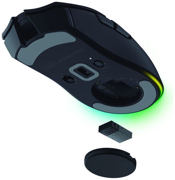 Миша Razer Cobra HyperSpeed, RGB, USB-A/WL/BT, чорний