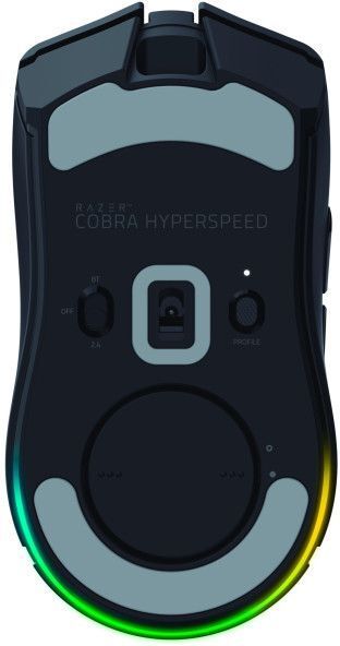 Миша Razer Cobra HyperSpeed, RGB, USB-A/WL/BT, чорний