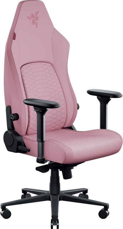 Крісло Razer Iskur V2 NewGen, EPU шкіра with CoolTouch™, 4D-Armrests, quartz