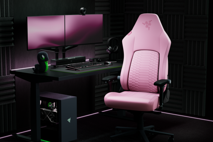 Крісло Razer Iskur V2 NewGen, EPU шкіра with CoolTouch™, 4D-Armrests, quartz