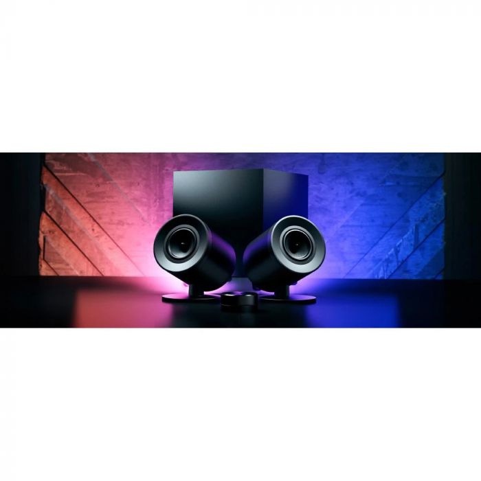 Акустична система Razer Nommo V2 Pro 2.1, USB-A/BT, RGB, чорний