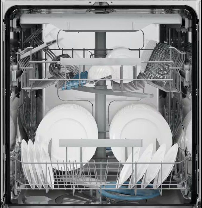 Посудомийна машина Electrolux, 14компл., С, 60см, дисплей, інвертор, 3й кошик, нерж