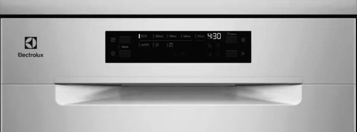 Посудомийна машина Electrolux, 14компл., С, 60см, дисплей, інвертор, 3й кошик, нерж