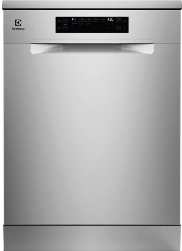 Посудомийна машина Electrolux, 14компл., С, 60см, дисплей, інвертор, 3й кошик, нерж