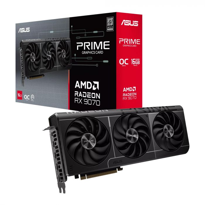 Вiдеокарта ASUS Radeon RX 9070 16GB GDDR6 OC GRE PRIME-RX9070GRE-O12G