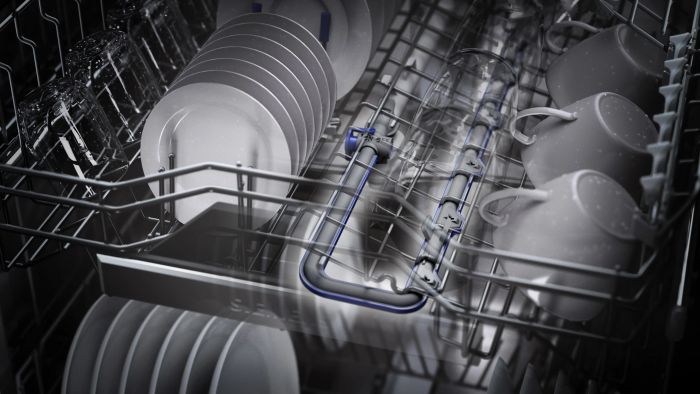Посудомийна машина Siemens вбудована, 14компл., B, 60см, дисплей, 3-й кошик, drying assist, білий