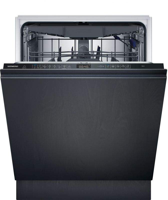 Посудомийна машина Siemens вбудована, 14компл., B, 60см, дисплей, 3-й кошик, drying assist, білий