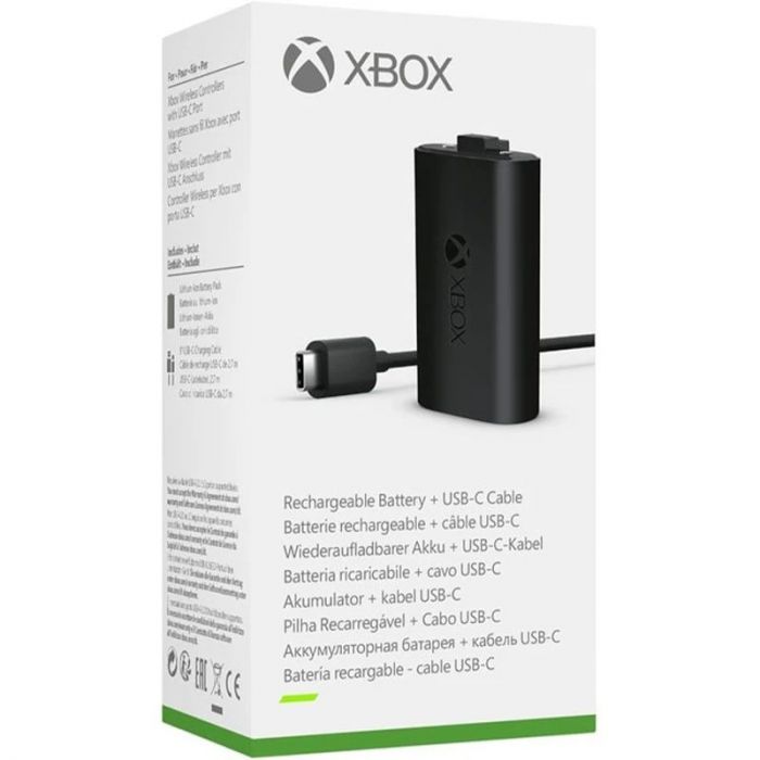 Акумулятор Xbox Play and Charge 1400 мА*г, чорний
