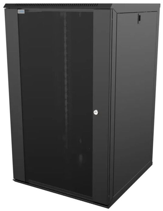 Шафа MIRSAN 19", 20U, WTC, 565x600 мм, максимально 80 кг, чорна