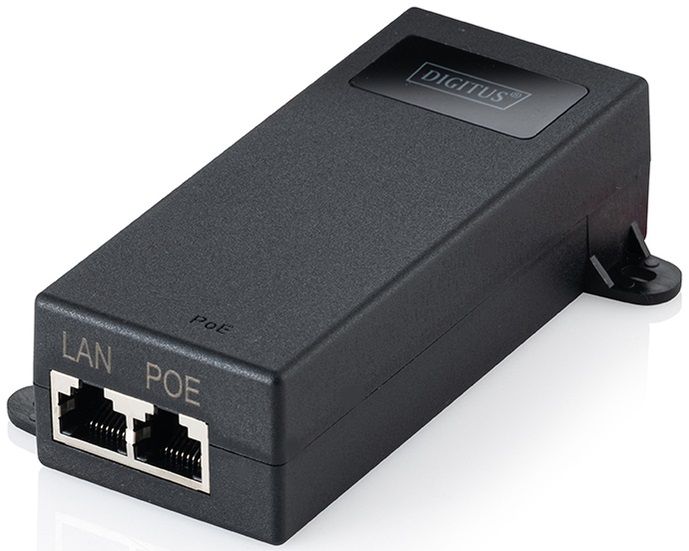 PoE-Інжектор DIGITUS PoE++ 802.3bt, 10/100/1000 Mbps, Output max. 48V, 60W