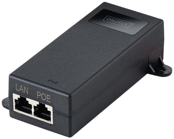 PoE-Інжектор DIGITUS PoE++ 802.3bt, 10/100/1000 Mbps, Output max. 48V, 60W