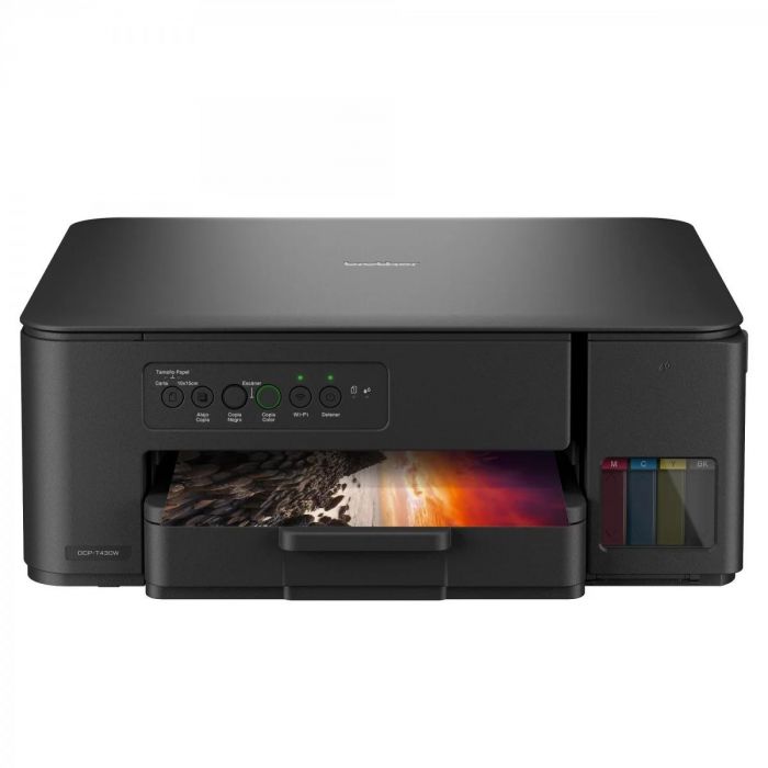 БФП ink color А4 Brother DCP-T430W 16_9 ppm USB Wi-Fi 4 inks