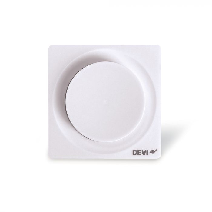 Терморегулятор Devi Devireg Display 3...35 °C для теплої підлоги електронний Bluetooth Zigbee вбудований дротовий датчик 16A 230В білий