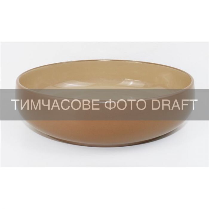 Тарілка глибока ARDESTO Enna, 900мл, 20см, кераміка, бежевий