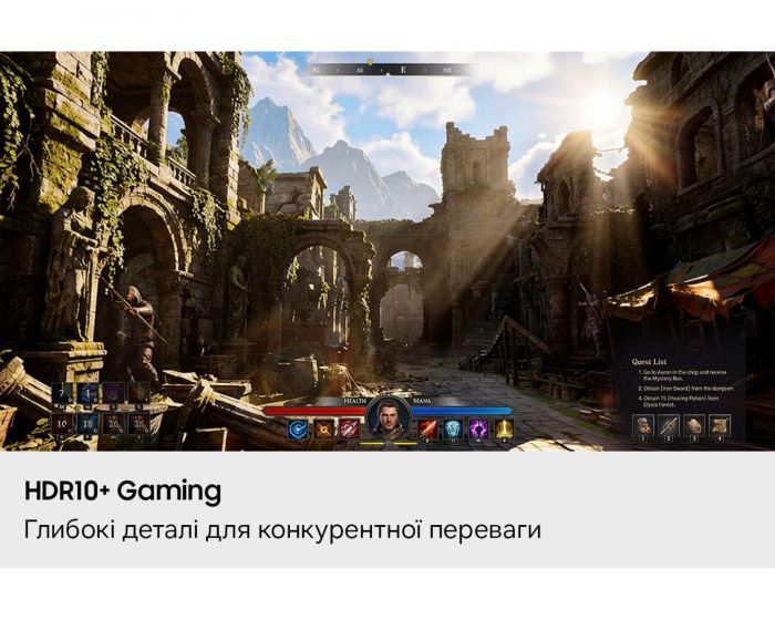 Монітор Samsung 32" Odyssey Gaming G80HS 2xHDMI, DP, USB, IPS, 6144x3456, 165Hz, 1ms