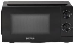 Мікрохвильова піч Gorenje, 20л, мех. керув., 700Вт, чорний