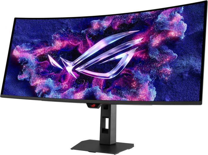 Монітор Asus 34" ROG Strix XG34WCDMS 2xHDMI, DP, USB-C, 3xUSB, Audio, QD-OLED, 3440x1440, 21:9, 280Hz, 0.03ms, DCI-P3 99.3%, CURVED, G-SYNC, FreeSync, HAS, HDR500