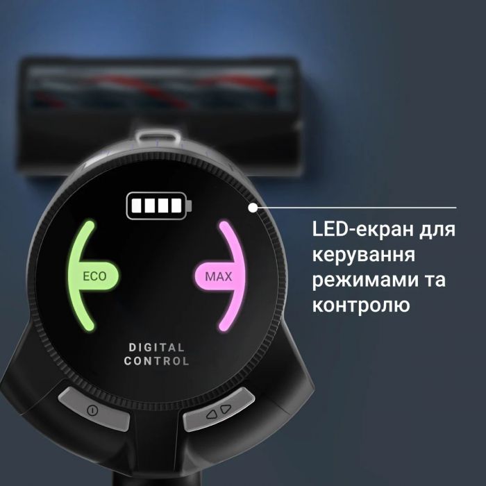 Пилосос Rowenta безпровідний X-PERT 5.80, 150Вт, конт пил -0.44л, автон. робота до 40хв, НЕРА, чорний