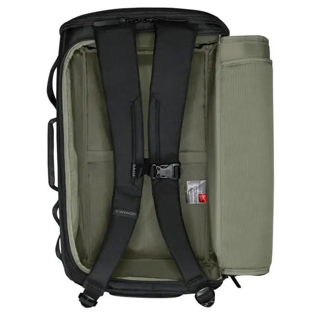 Дорожня сумка-рюкзак Wenger, UrbanOne Duffle backpack з відсіком для ноутбука 15.6", чорний