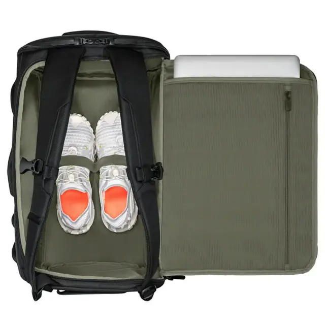 Дорожня сумка-рюкзак Wenger, UrbanOne Duffle backpack з відсіком для ноутбука 15.6", чорний
