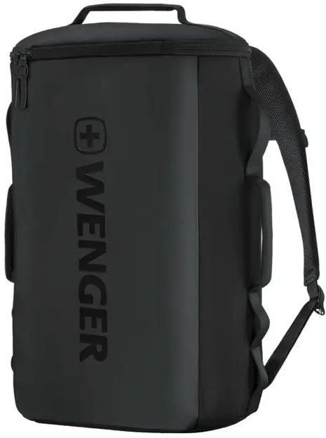 Дорожня сумка-рюкзак Wenger, UrbanOne Duffle backpack з відсіком для ноутбука 15.6", чорний