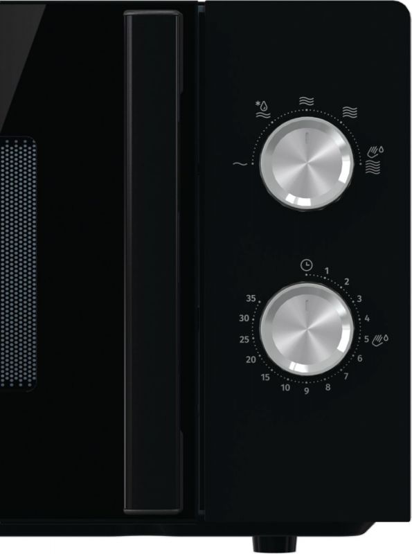 Мікрохвильова піч Gorenje, 17л, мех. керув., 700Вт, чорний