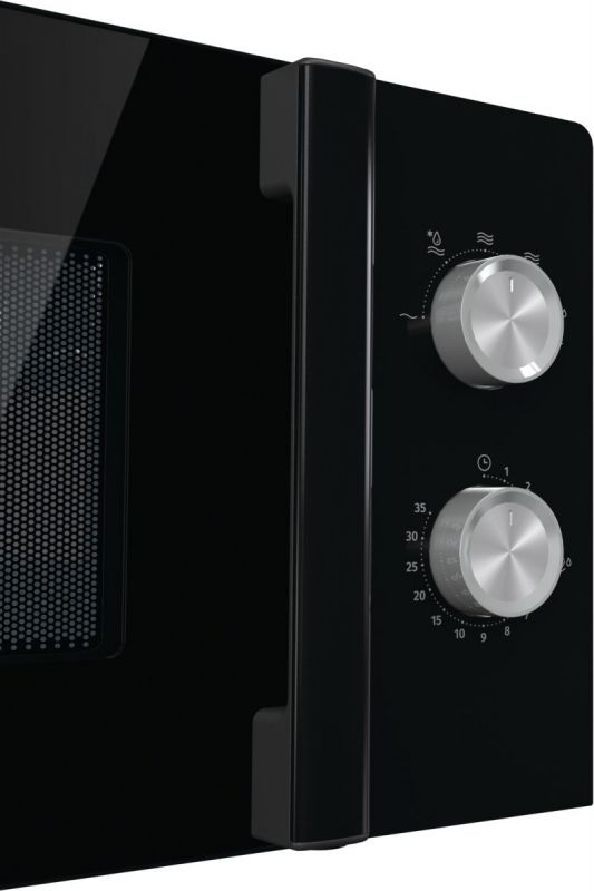 Мікрохвильова піч Gorenje, 17л, мех. керув., 700Вт, чорний